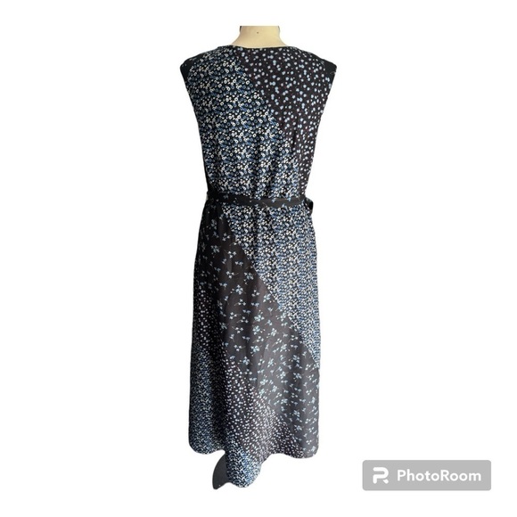 Eshakti Blue Floral Maxi Dress - Picture 2 of 8